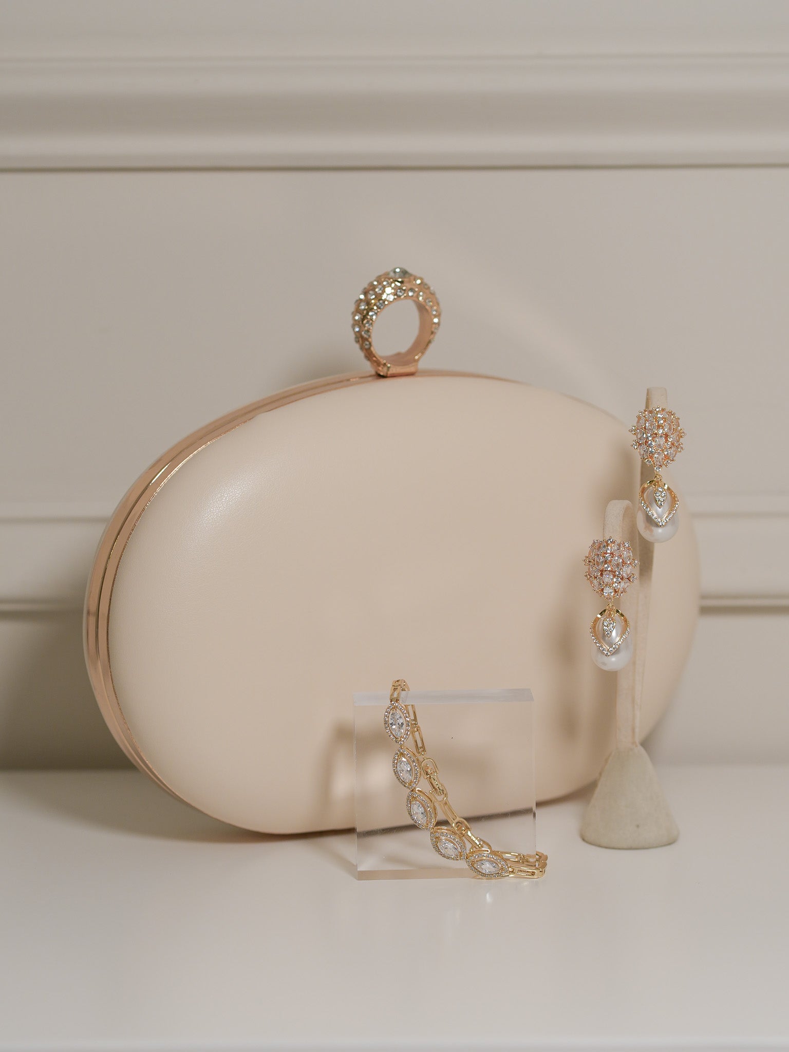 Bolso Anillo - Ivory