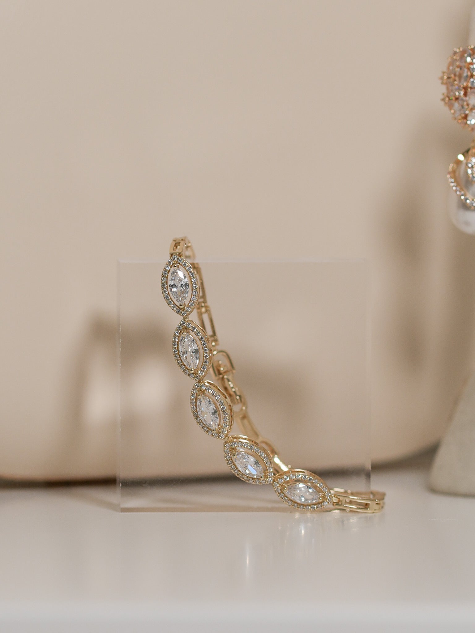 Pulsera 5 Marquises Halo
