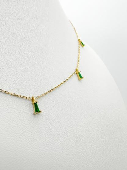 Collar Delgado Dijes de Plata