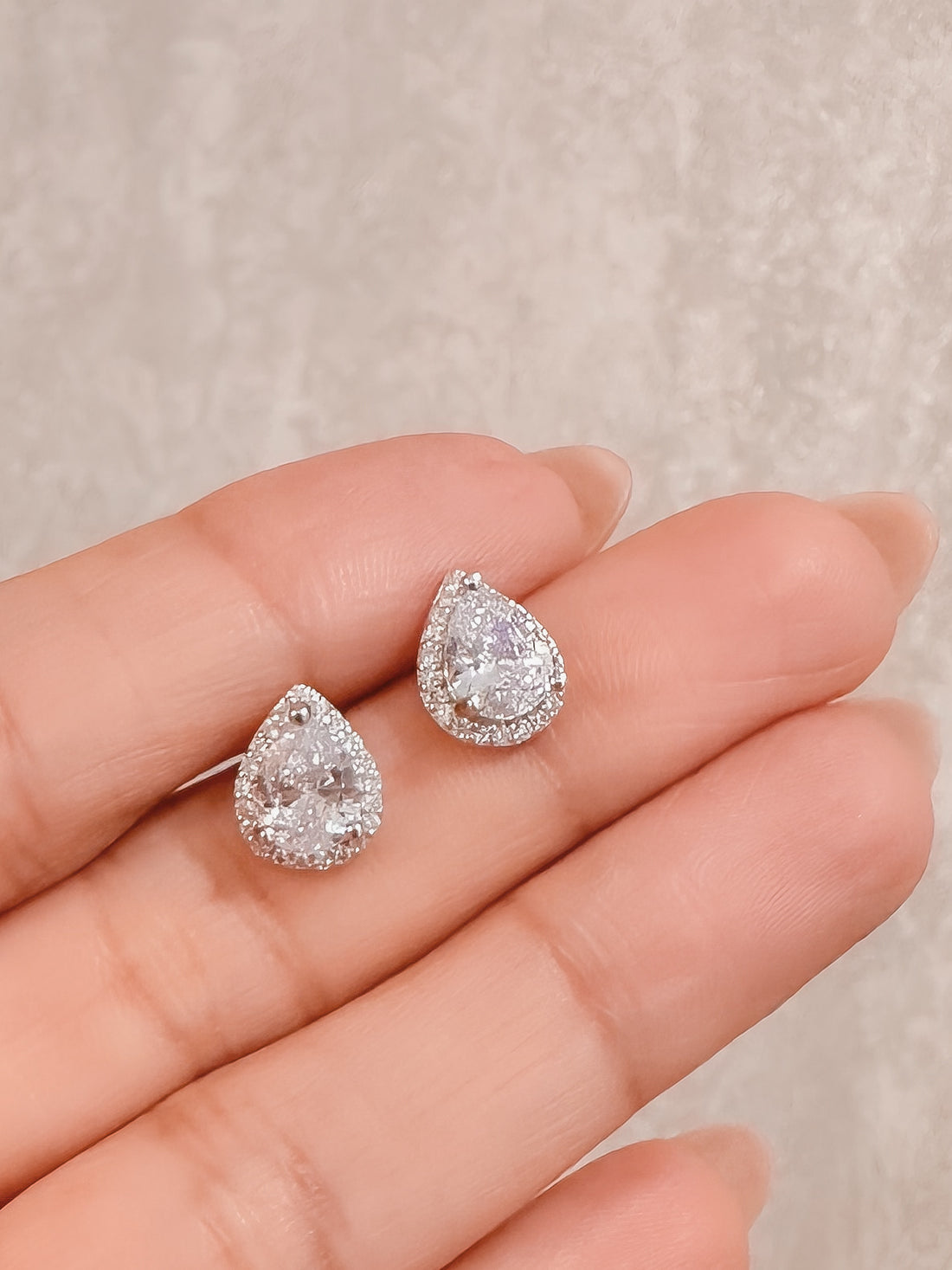 Arete Gota Halo de Plata
