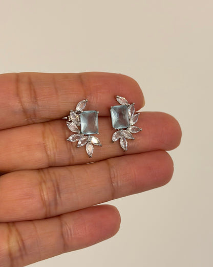 Aretes Rectangular Resplandor