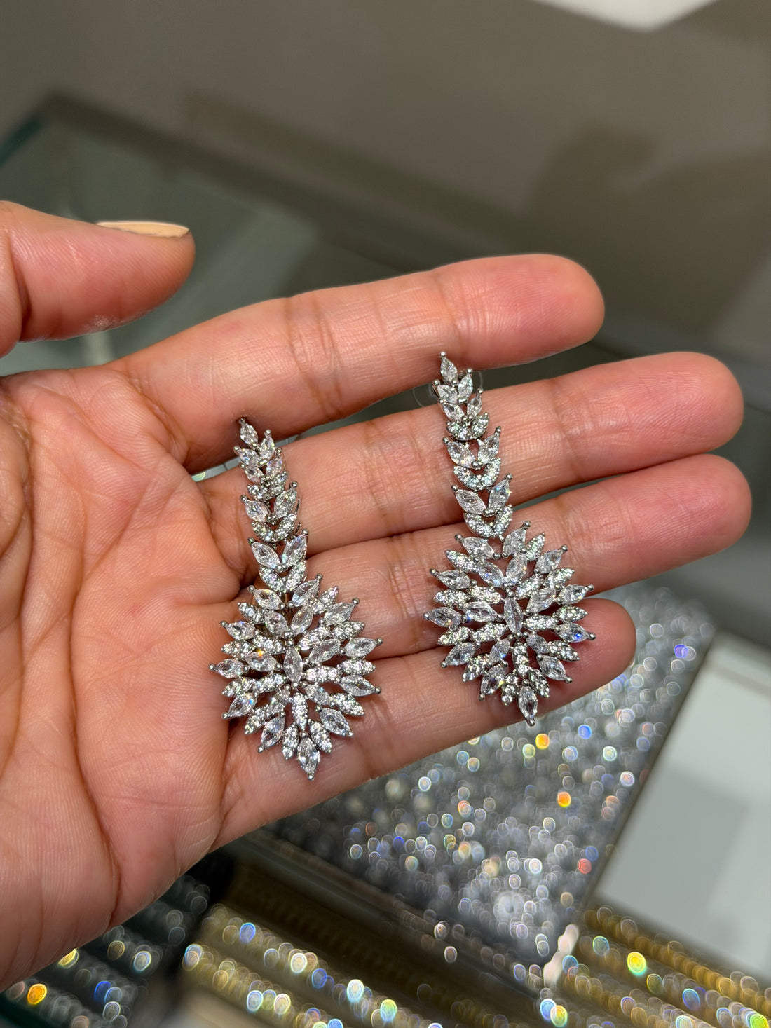 Aretes Marquises y Pavé