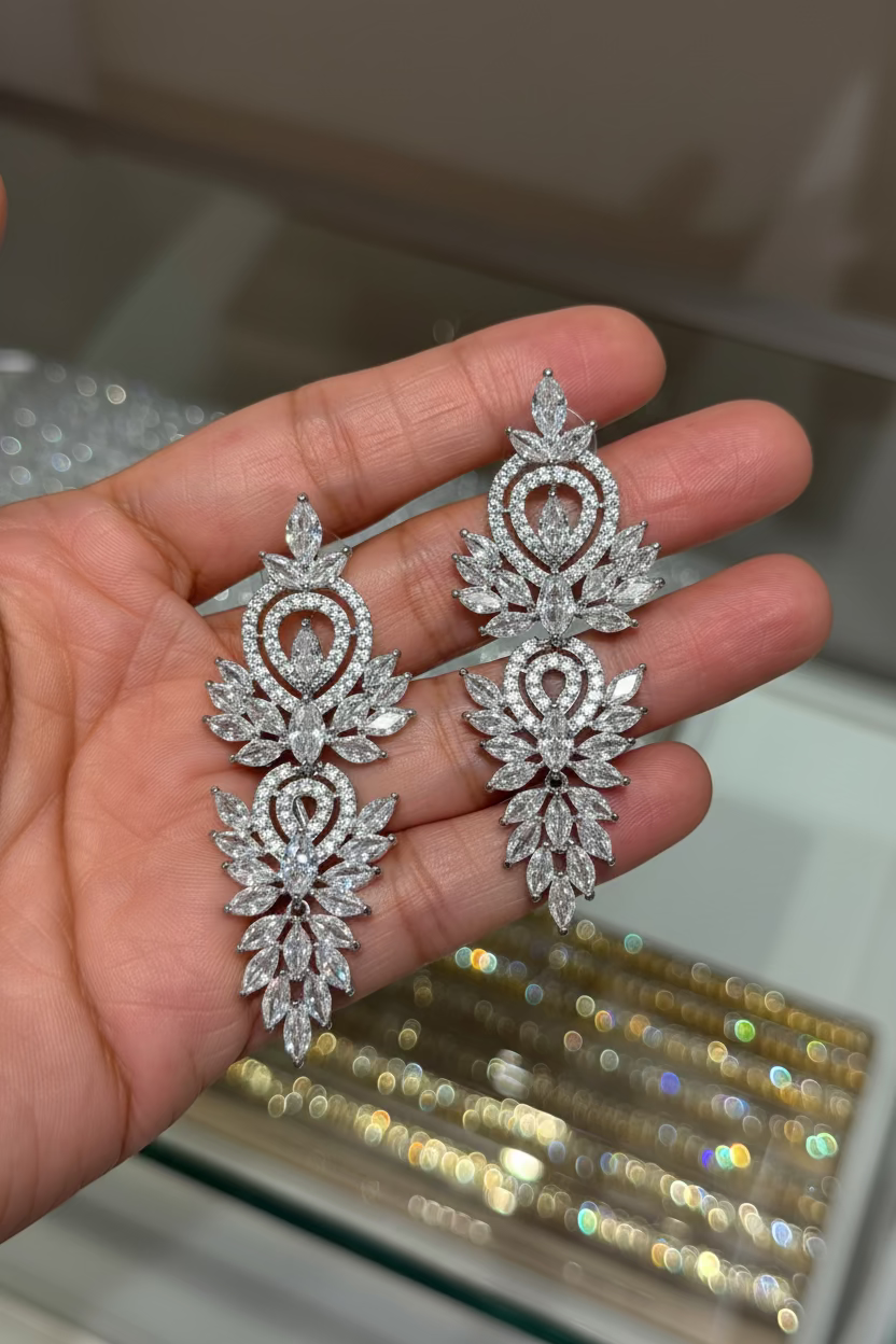 Aretes Arcos Marquises Largos