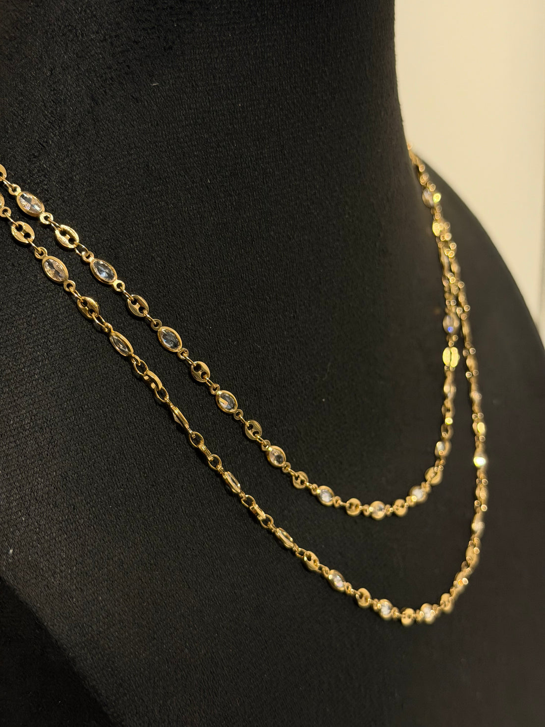 Collar Doble Capa Chanel