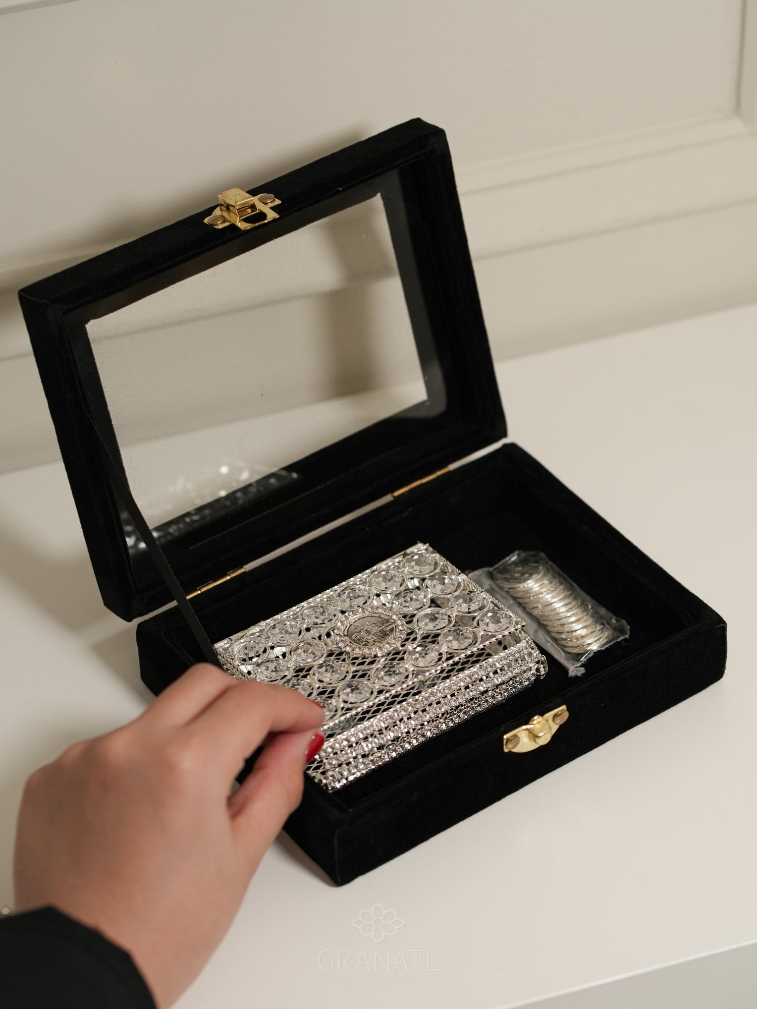 Estuche Arras Novios Cristal