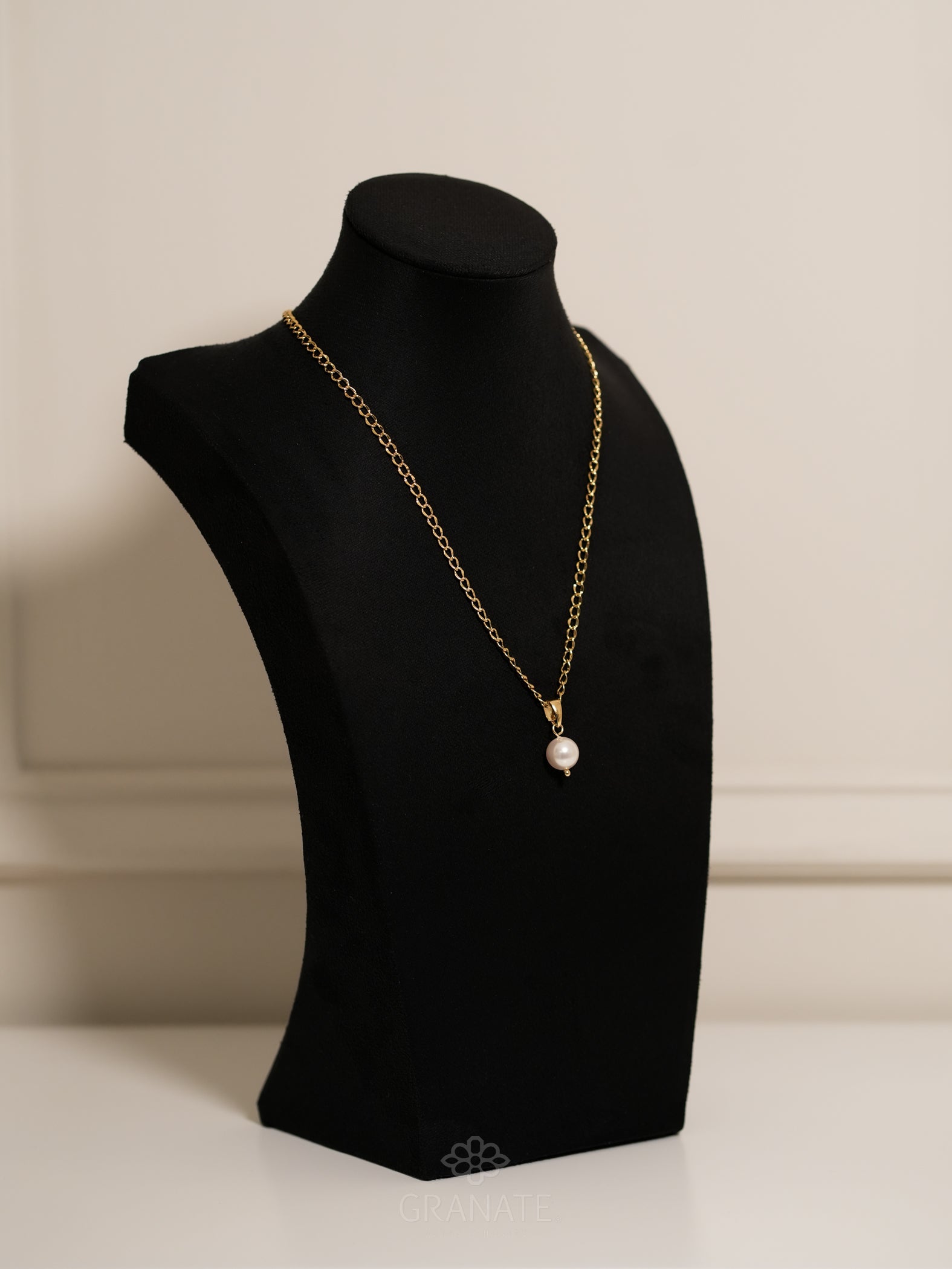 Collar Dije Perla Swarovski