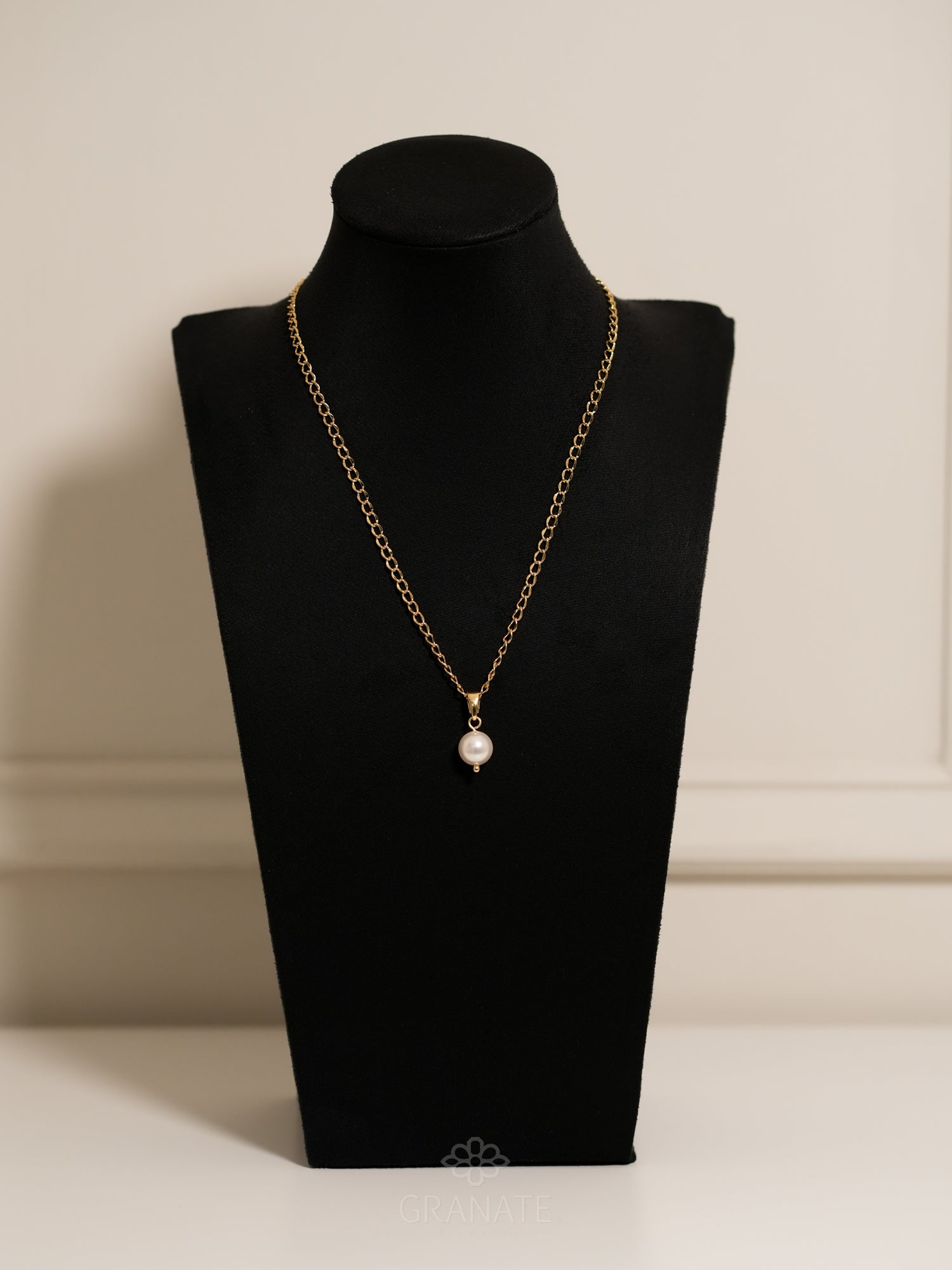 Collar Dije Perla Swarovski