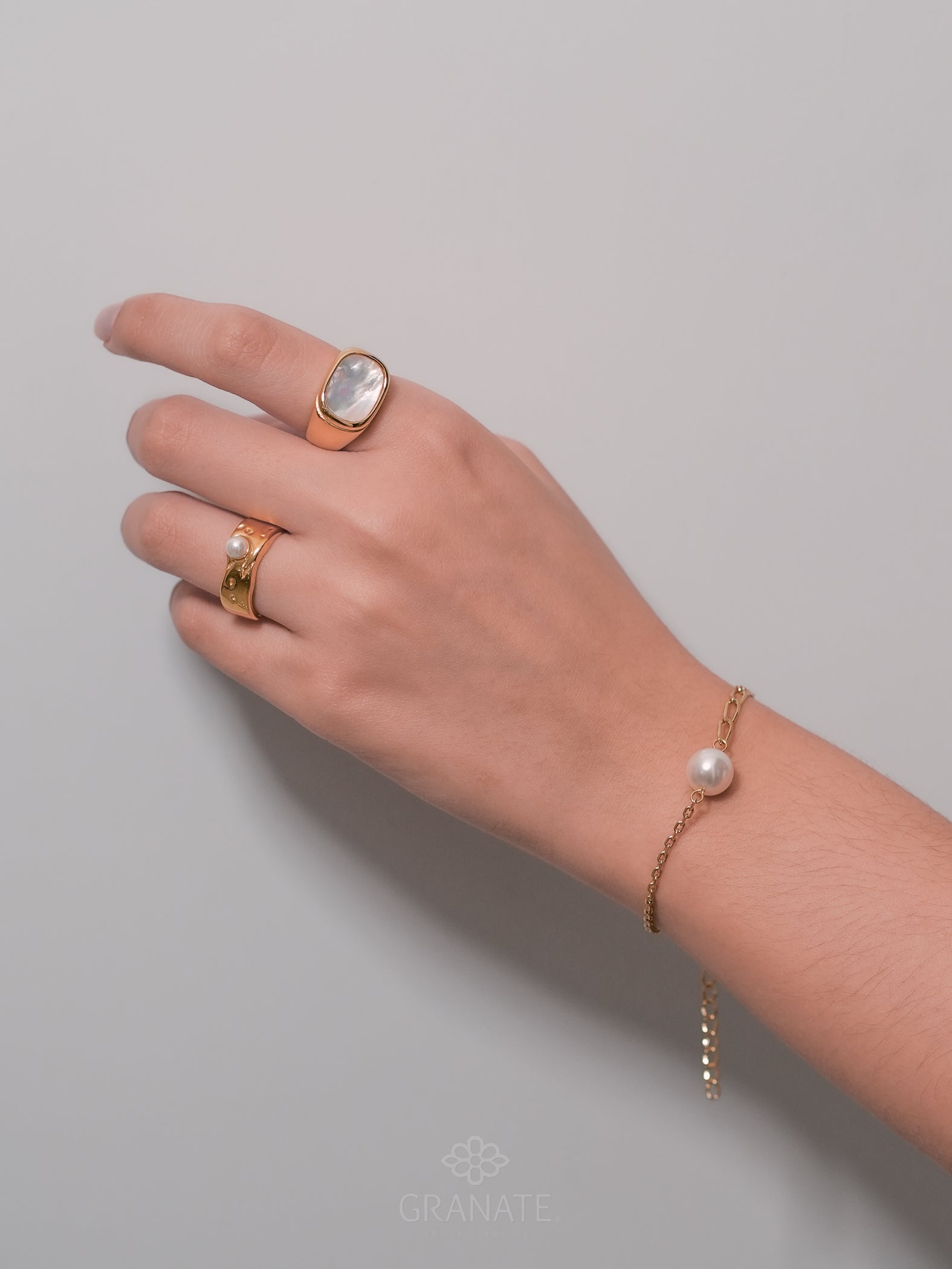 Pulsera Perla Barroca