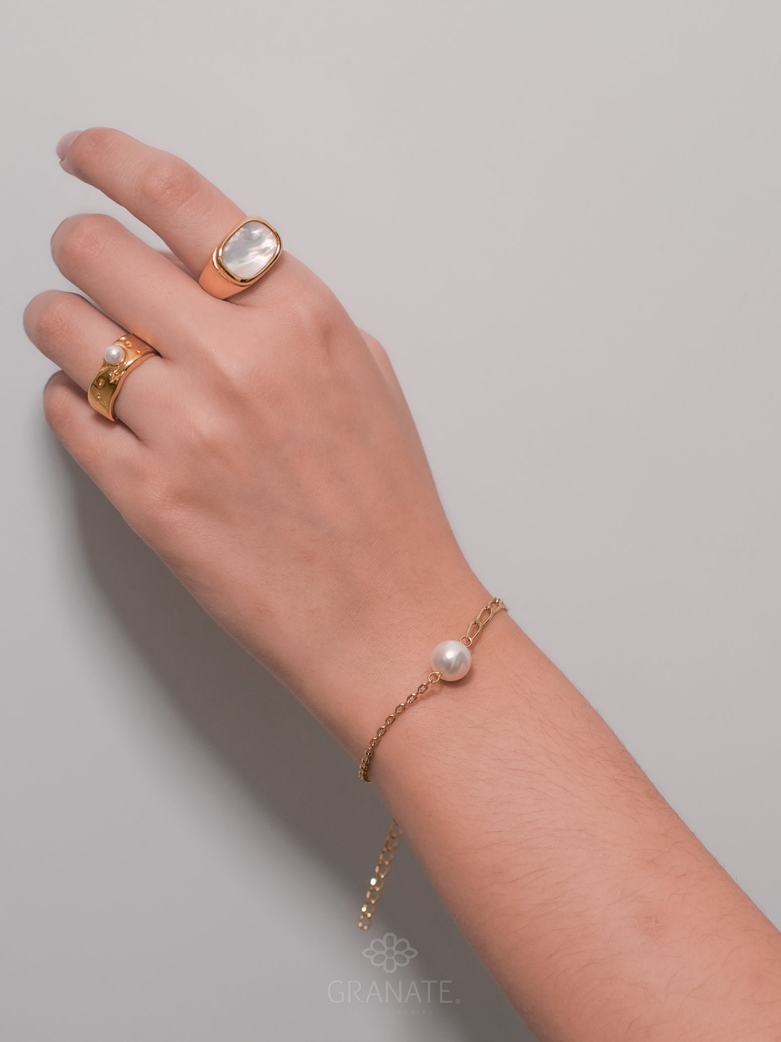 Pulsera Perla Barroca