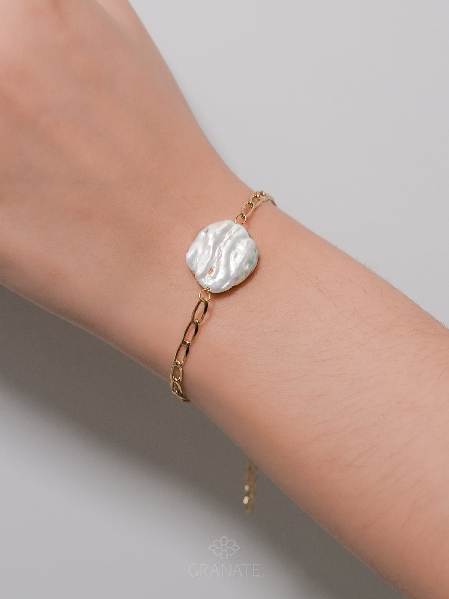 Pulsera Perla Barroca