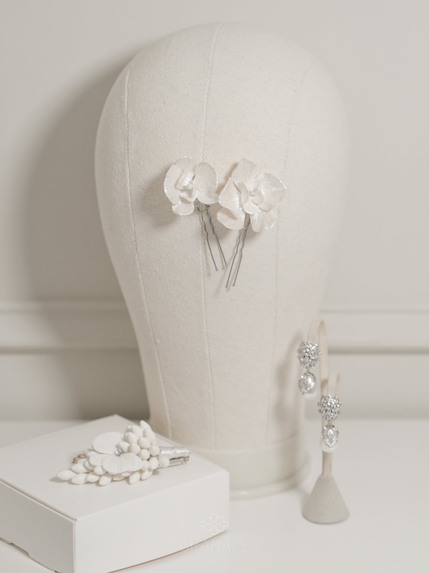 Aretes Perla Gota Grande