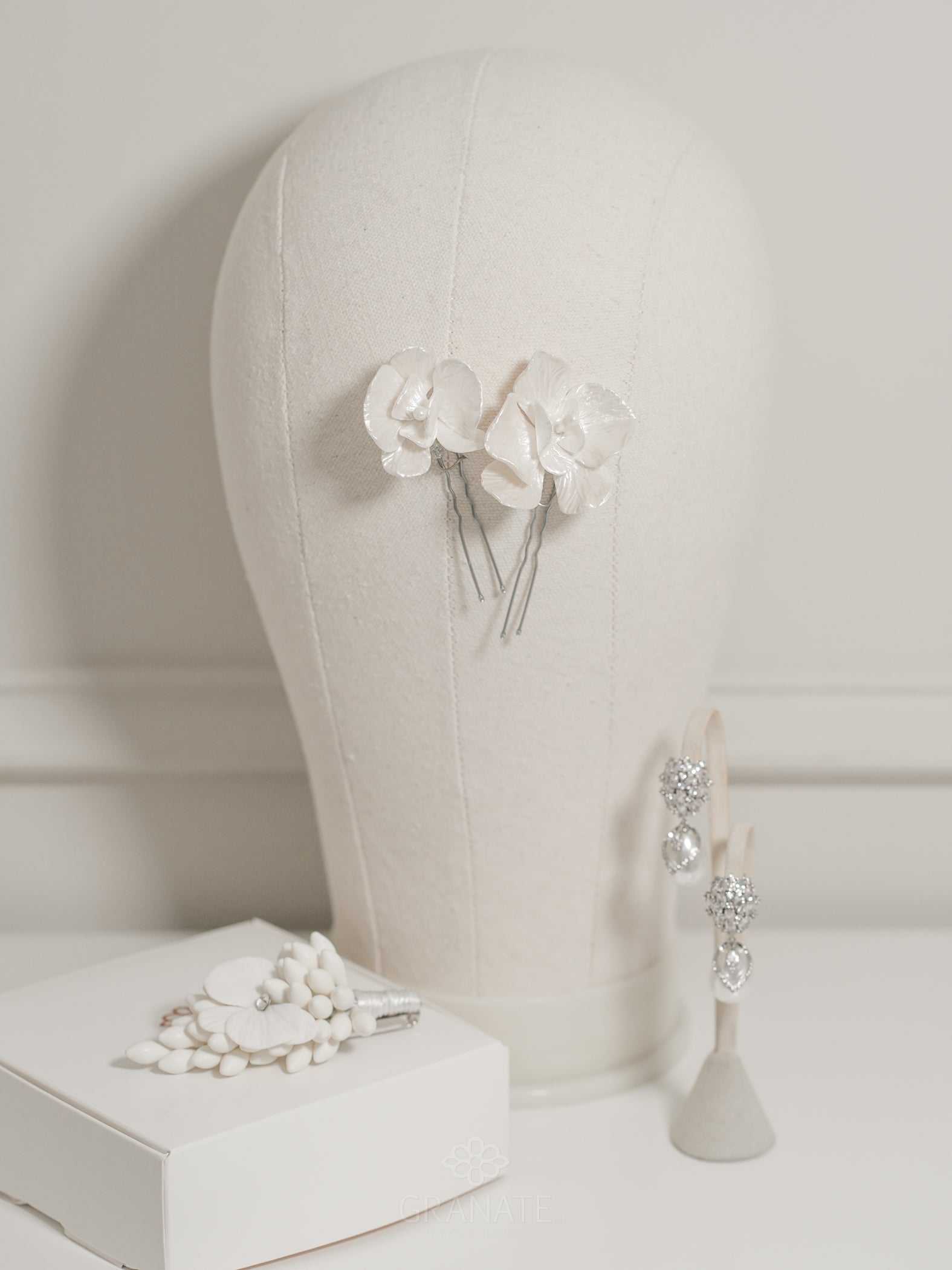 Aretes Perla Gota Grande