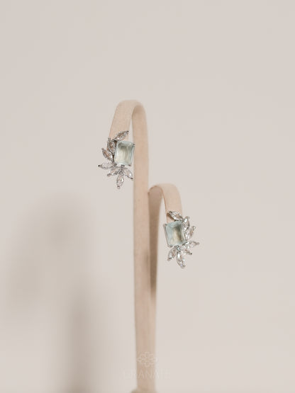 Aretes Rectangular Resplandor