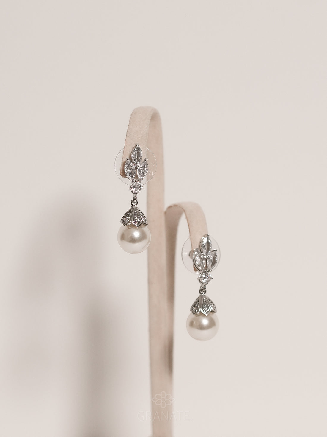 Aretes 3 Marquises y Perla