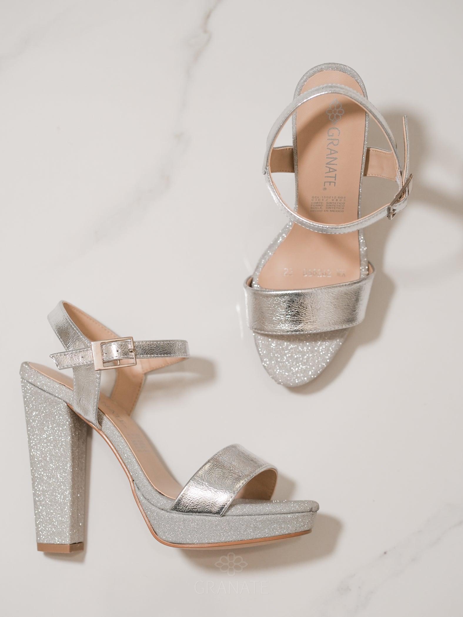 Sandalia Naira Plateado