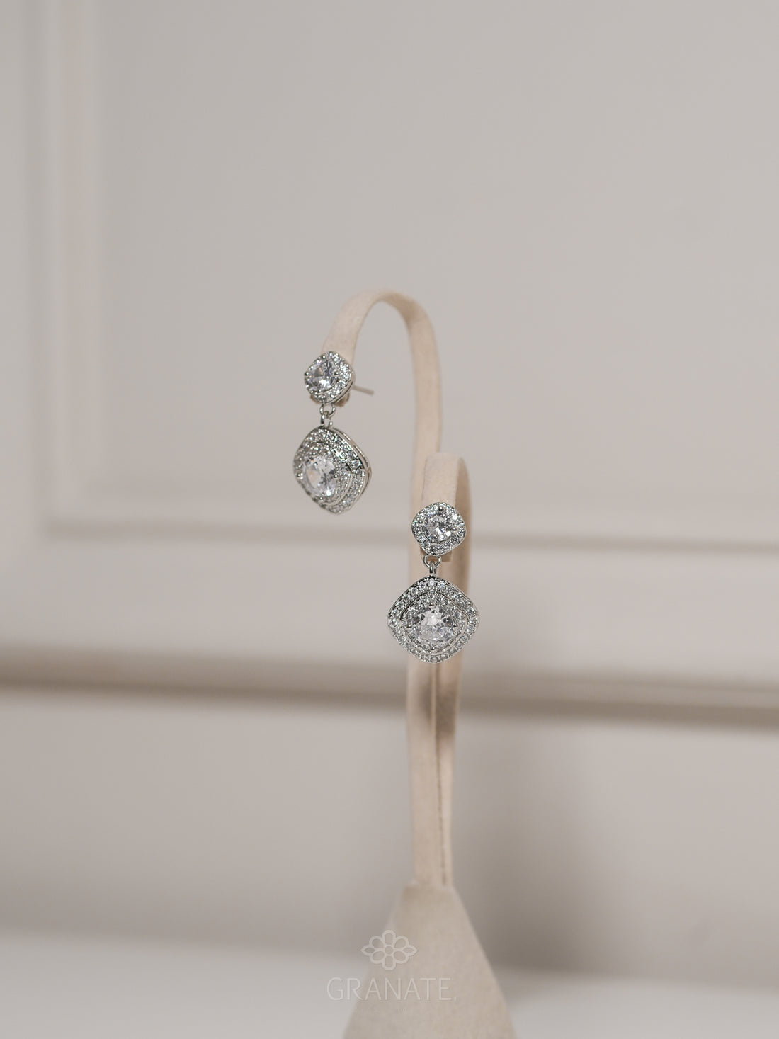 Aretes Rombos Halo