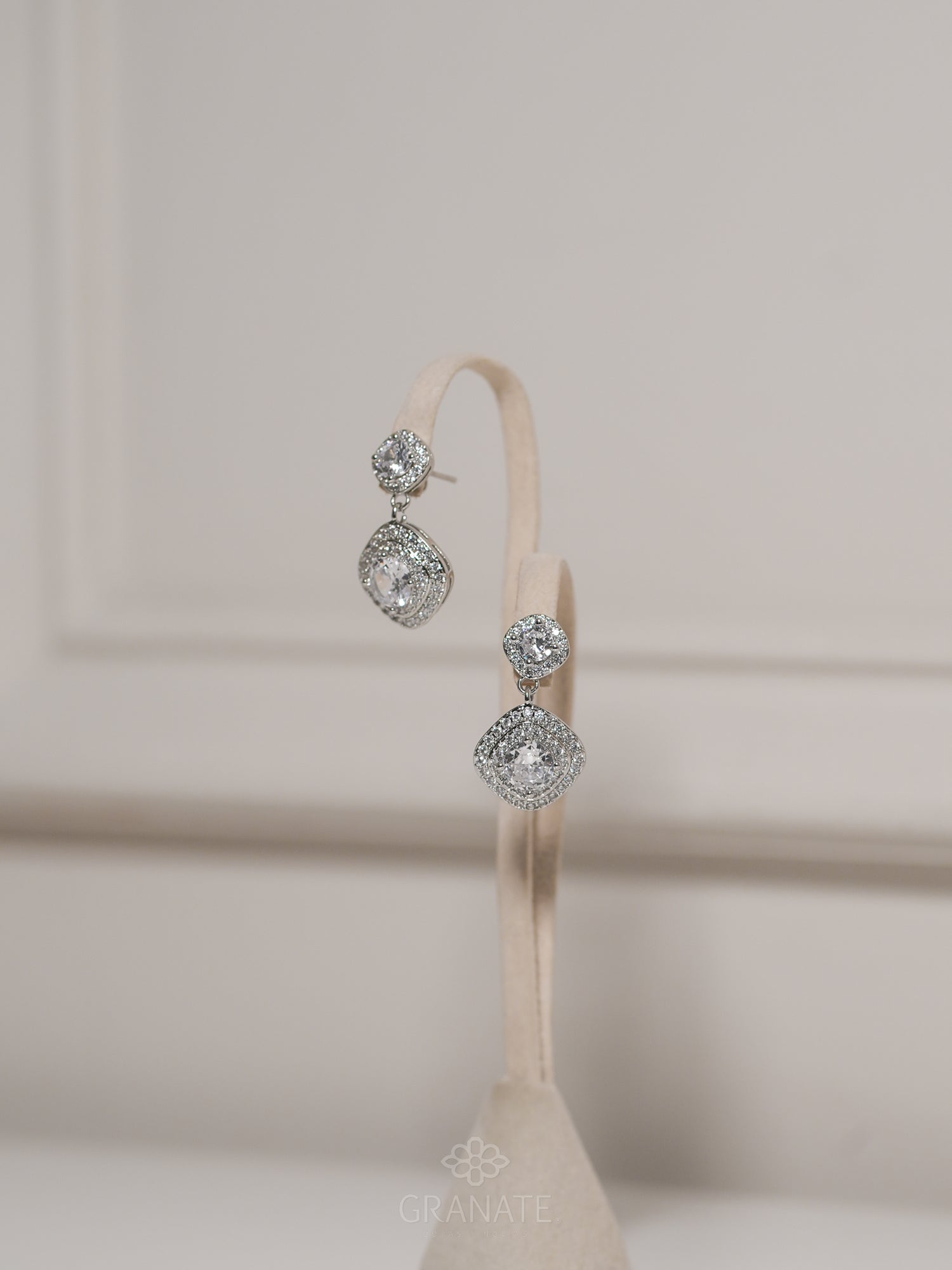 Aretes Rombos Halo