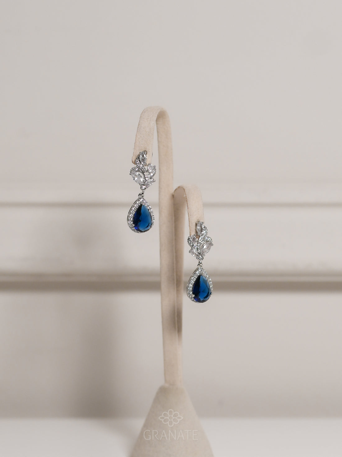 Aretes Mix y Gota Azul