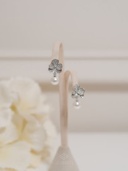 Aretes Orquídea y Perla