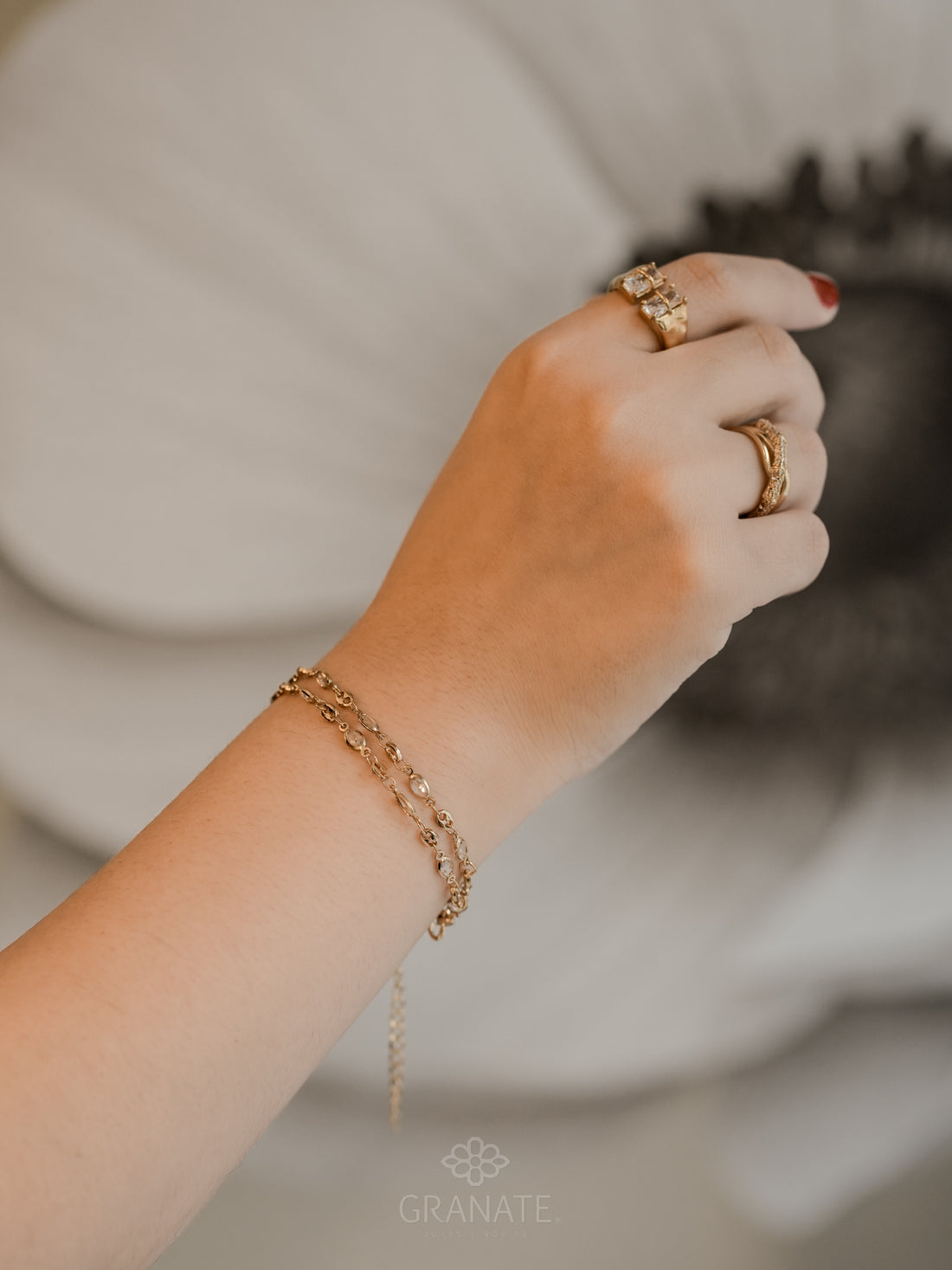 Pulsera Doble Capa Chanel