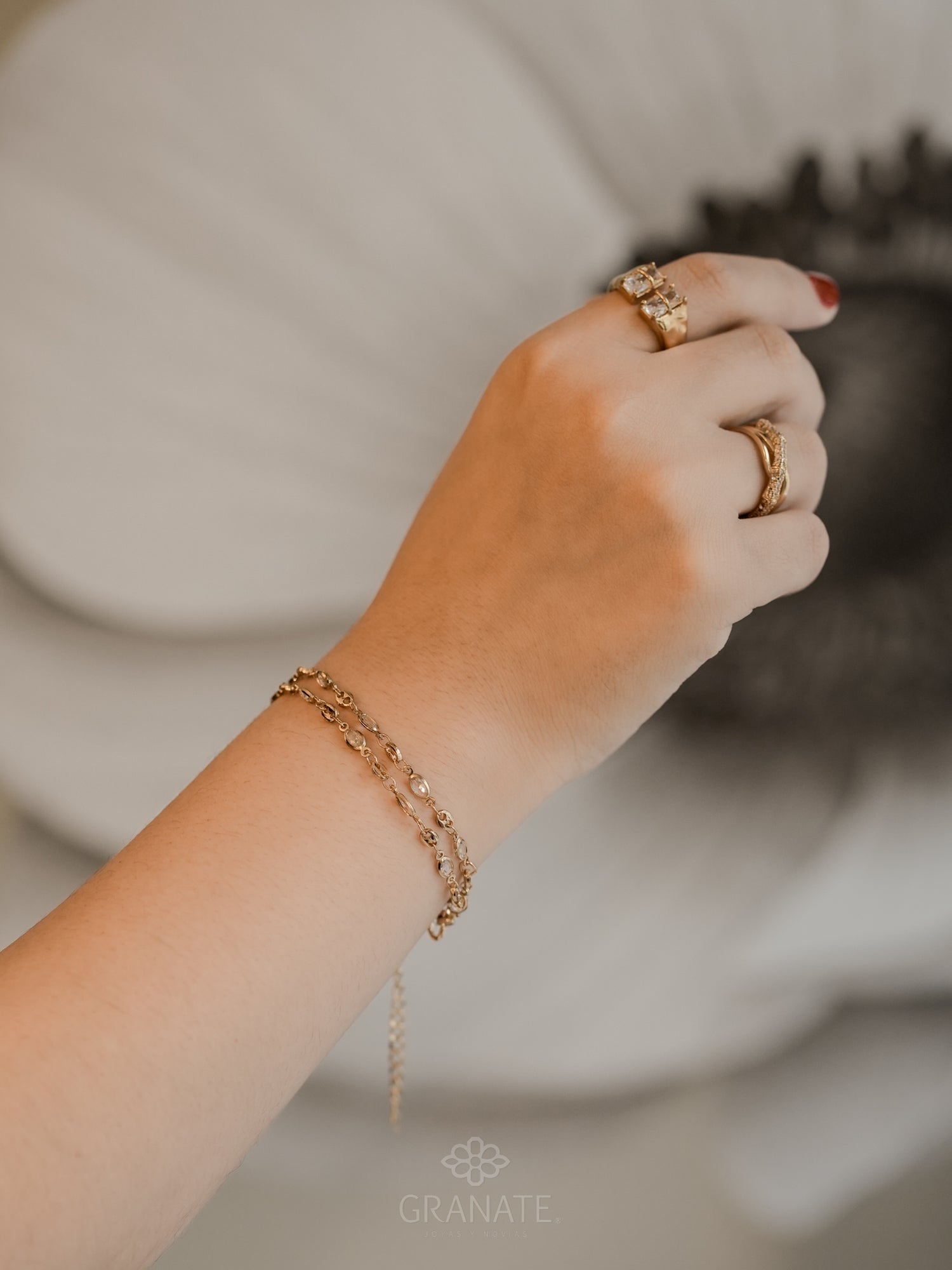 Pulsera Doble Capa Chanel