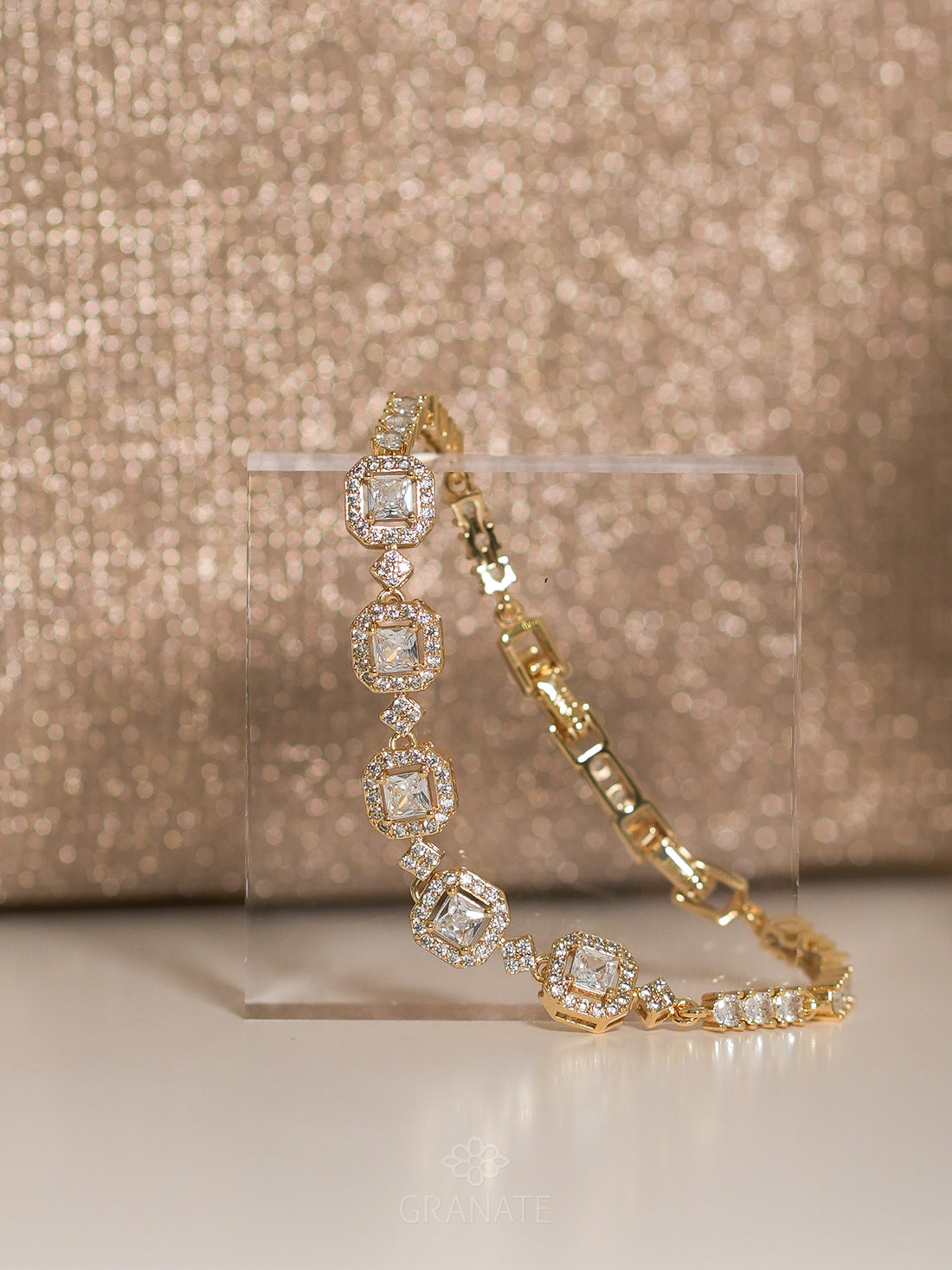 Pulsera 5 Cuadros Halo