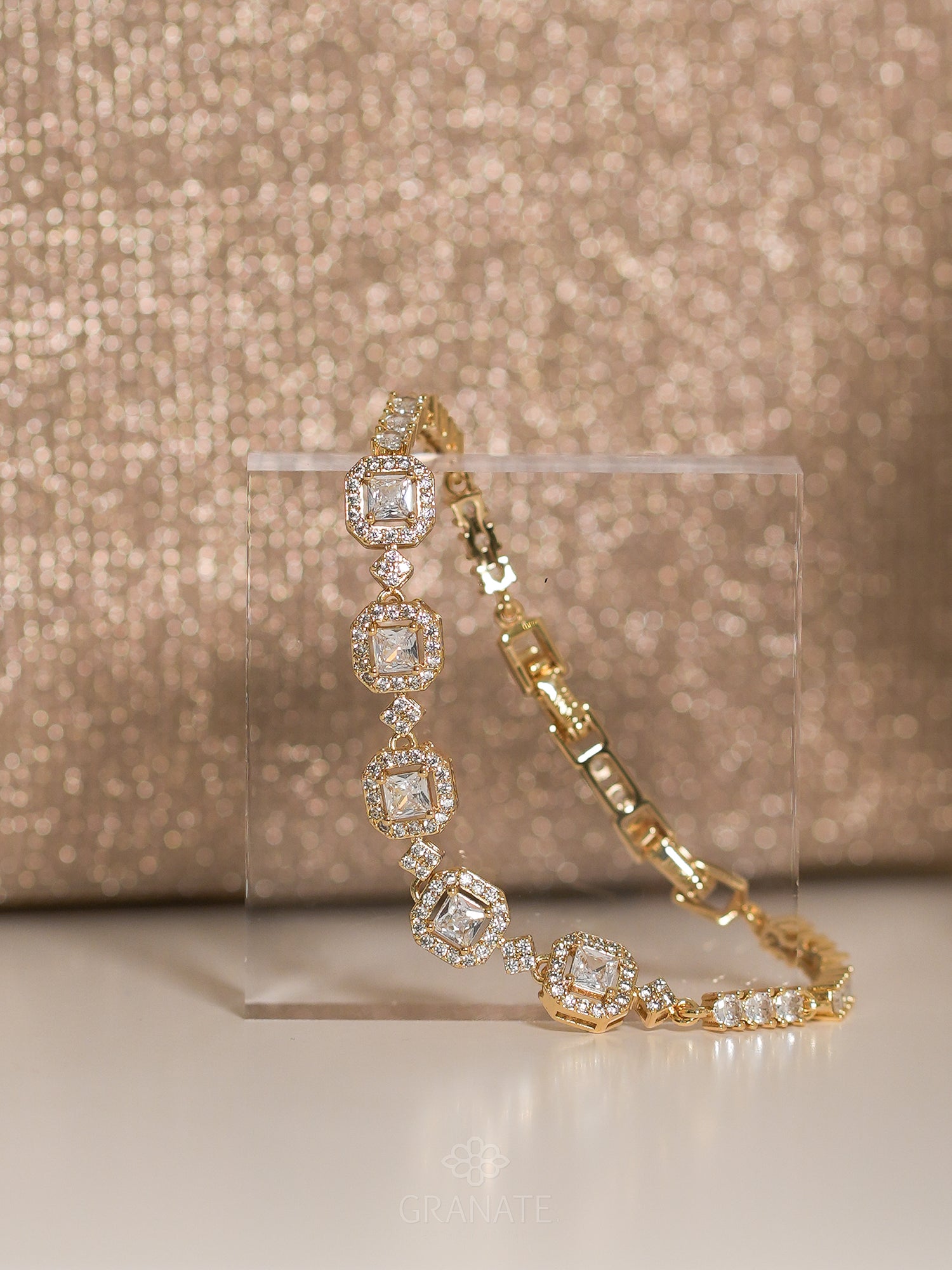 Pulsera 5 Cuadros Halo