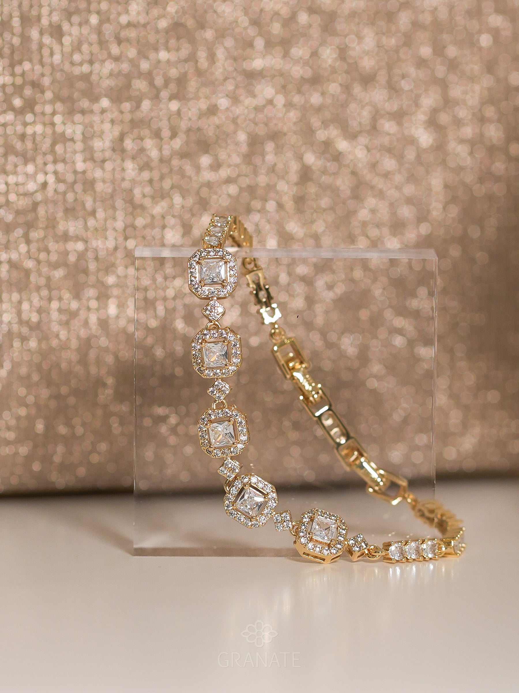 Pulsera 5 Cuadros Halo