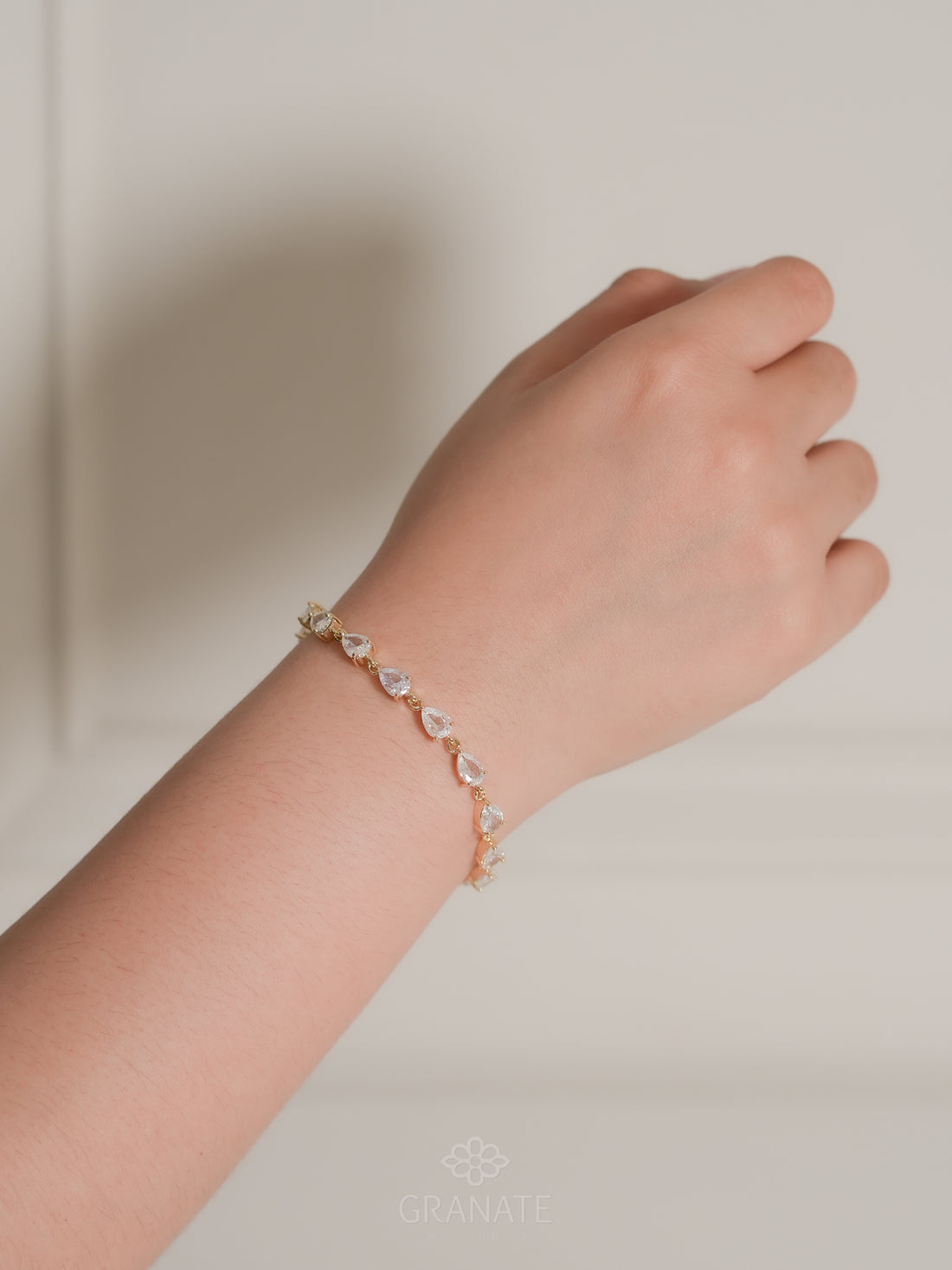 Pulsera Gotas - Dorado
