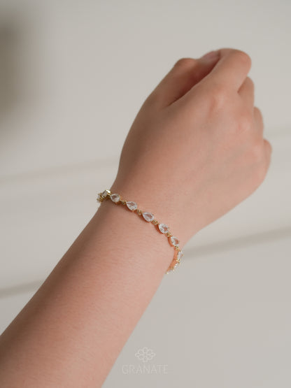 Pulsera Gotas - Dorado