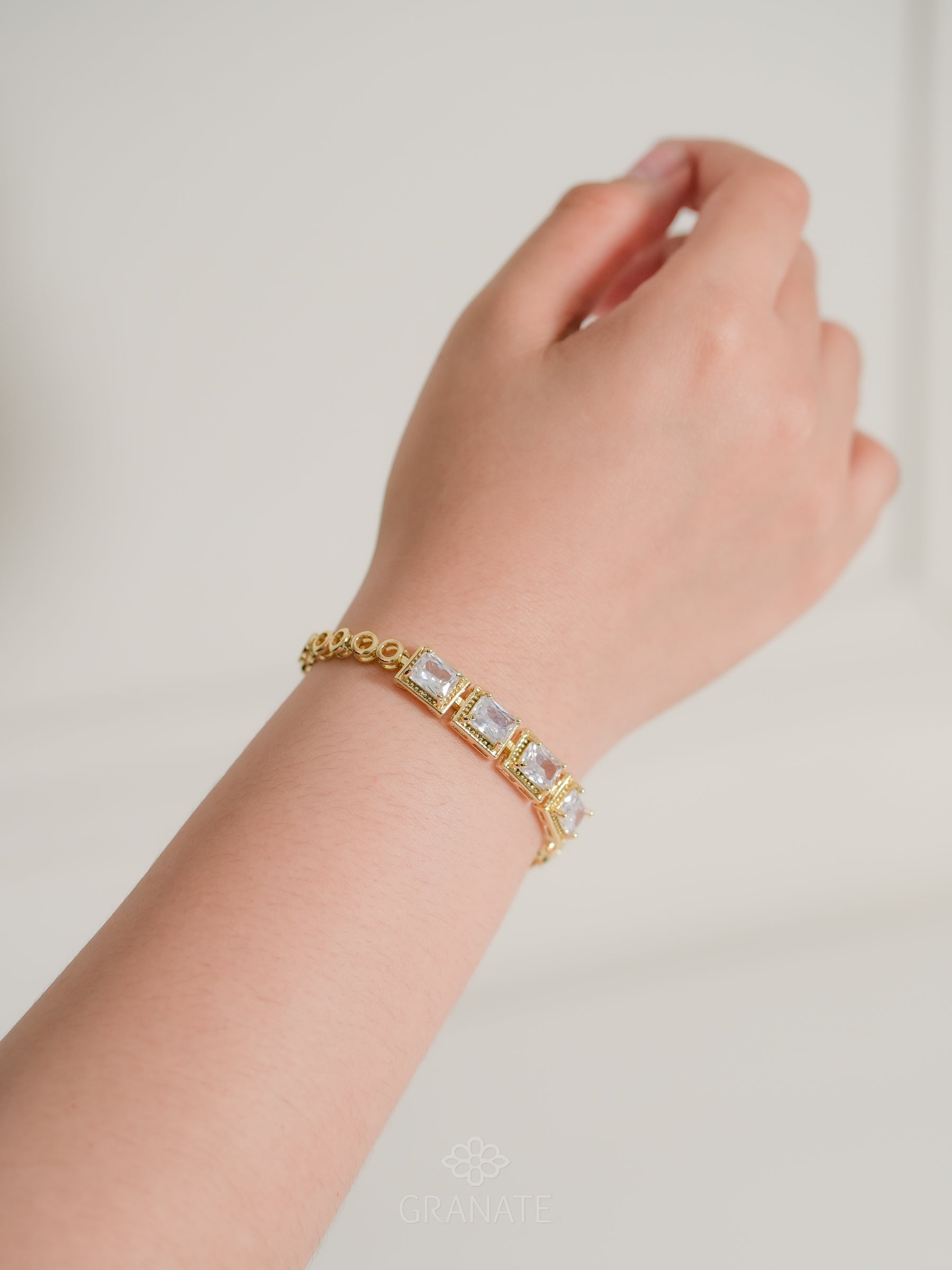 Pulsera 4 Rectángulos Halo