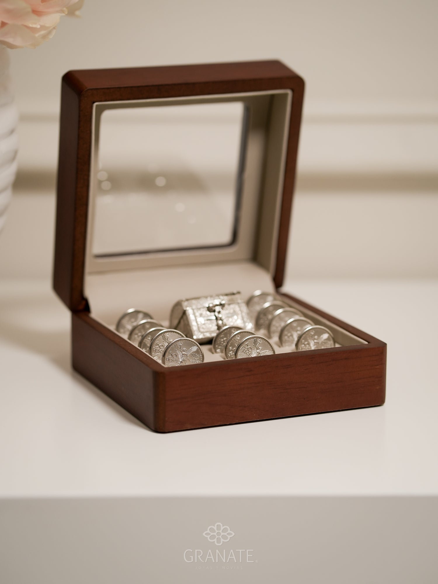 Estuche Nogal Cofre Petit - Centenario