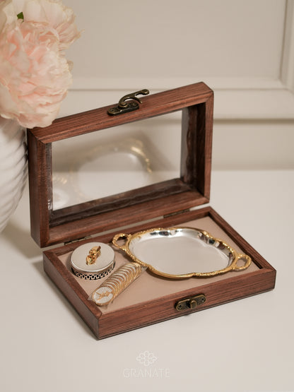 Estuche Madera Arras Bicolor - Centenario
