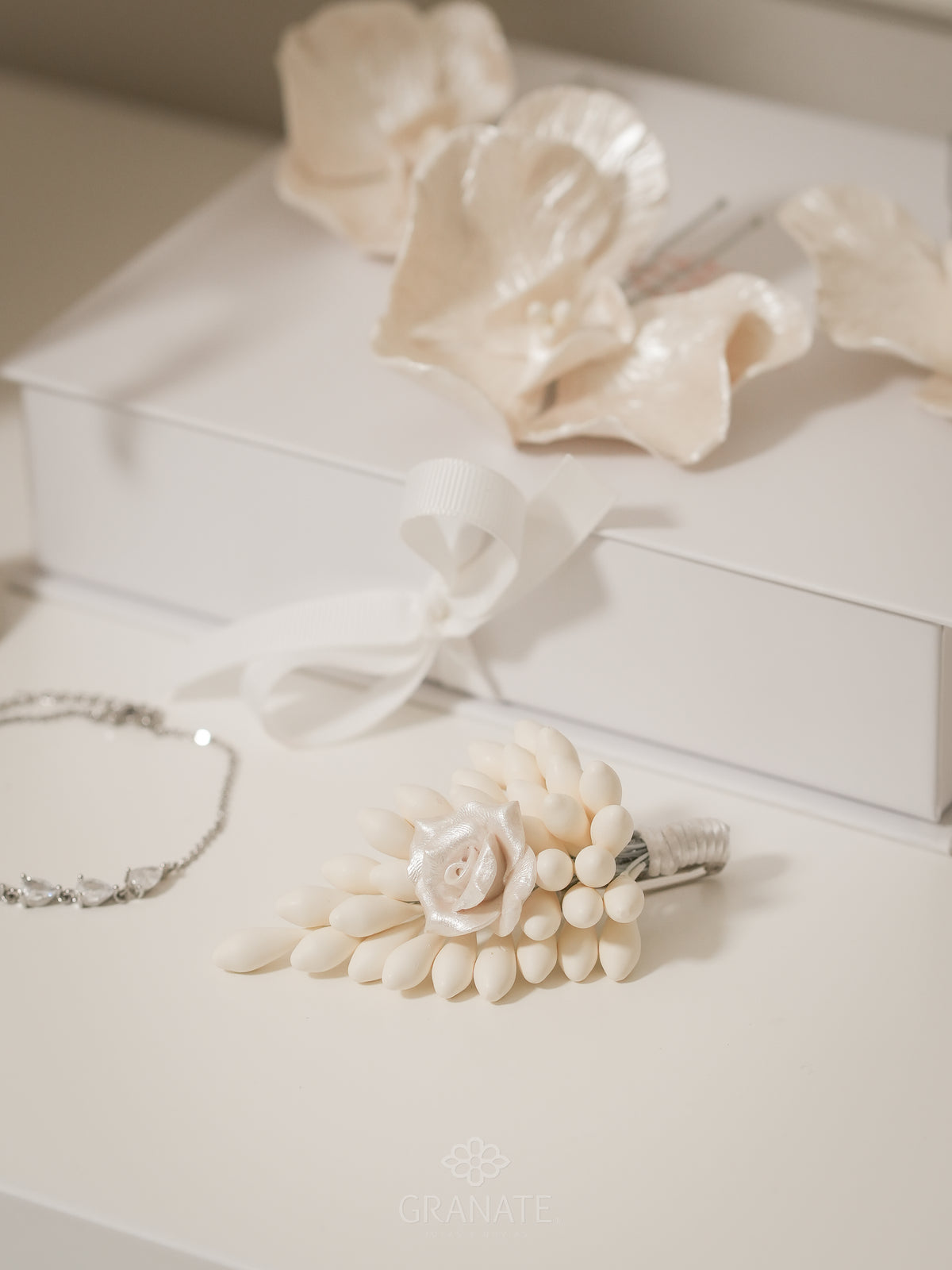 Set Horquillas Orquídeas - Grande
