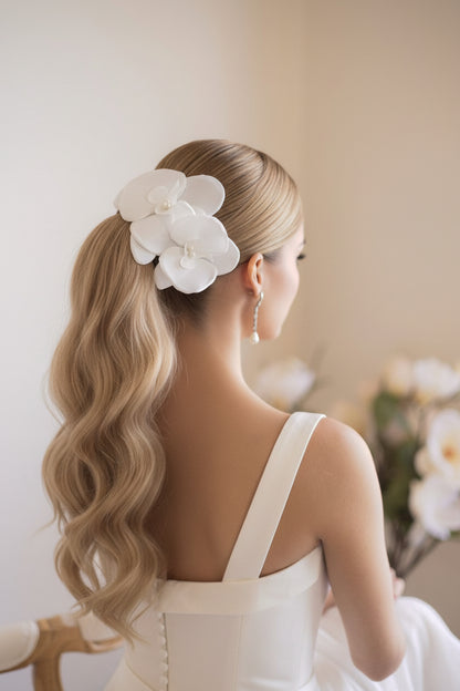 Dúo Horquillas Orquídeas Lan