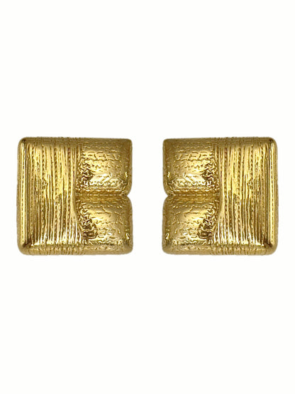 Aretes Tres Cuartos - Dorados