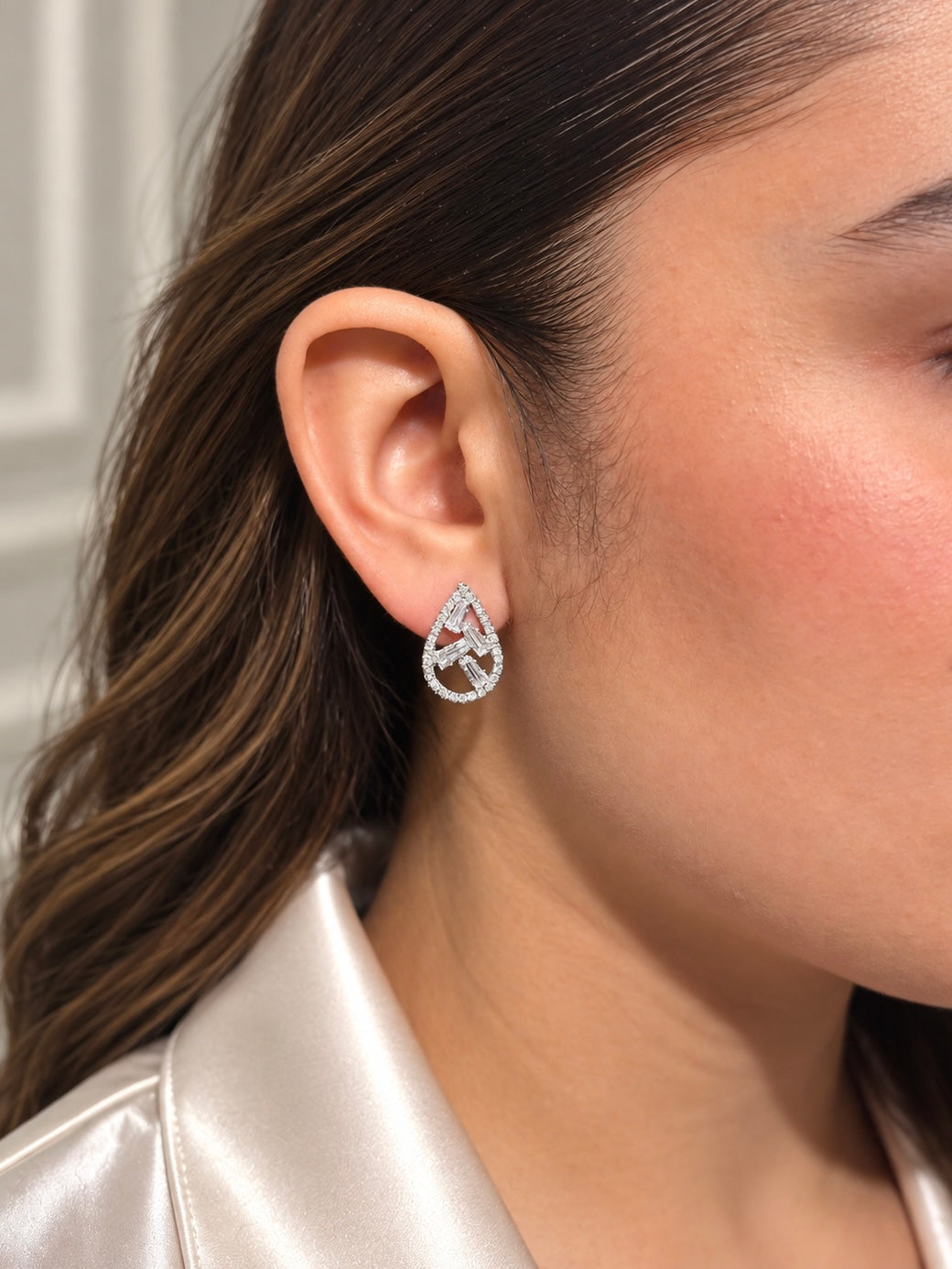 Aretes Gota Contorno