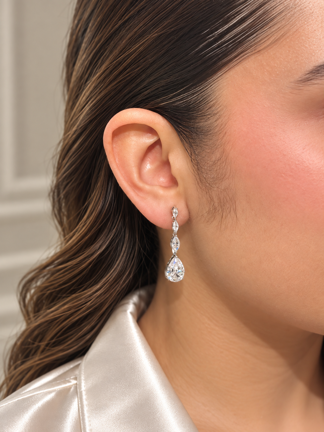 Aretes Marquises y Gota