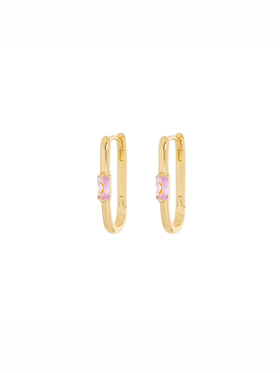 Hoops Marquise Rosa