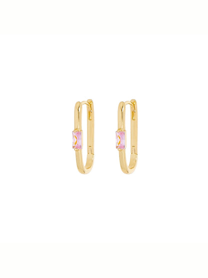 Hoops Marquise Rosa