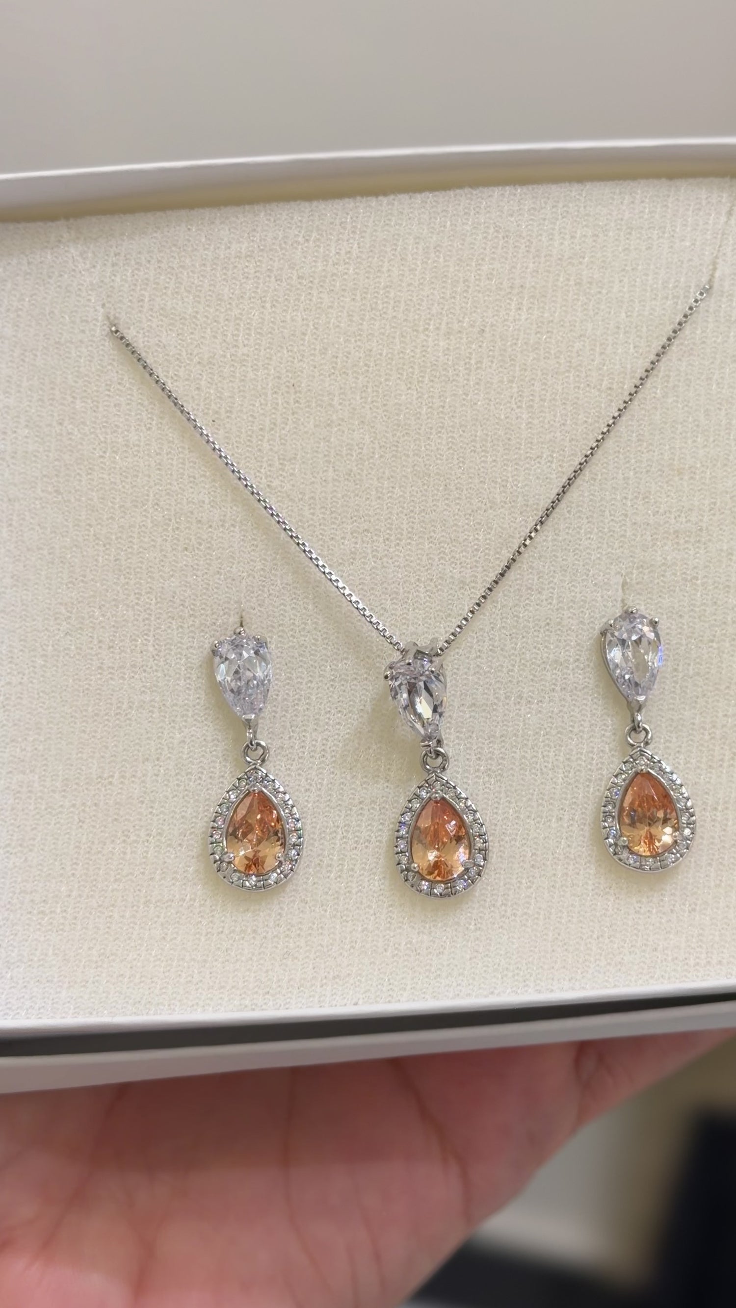 Juego Gota Brandy de Plata