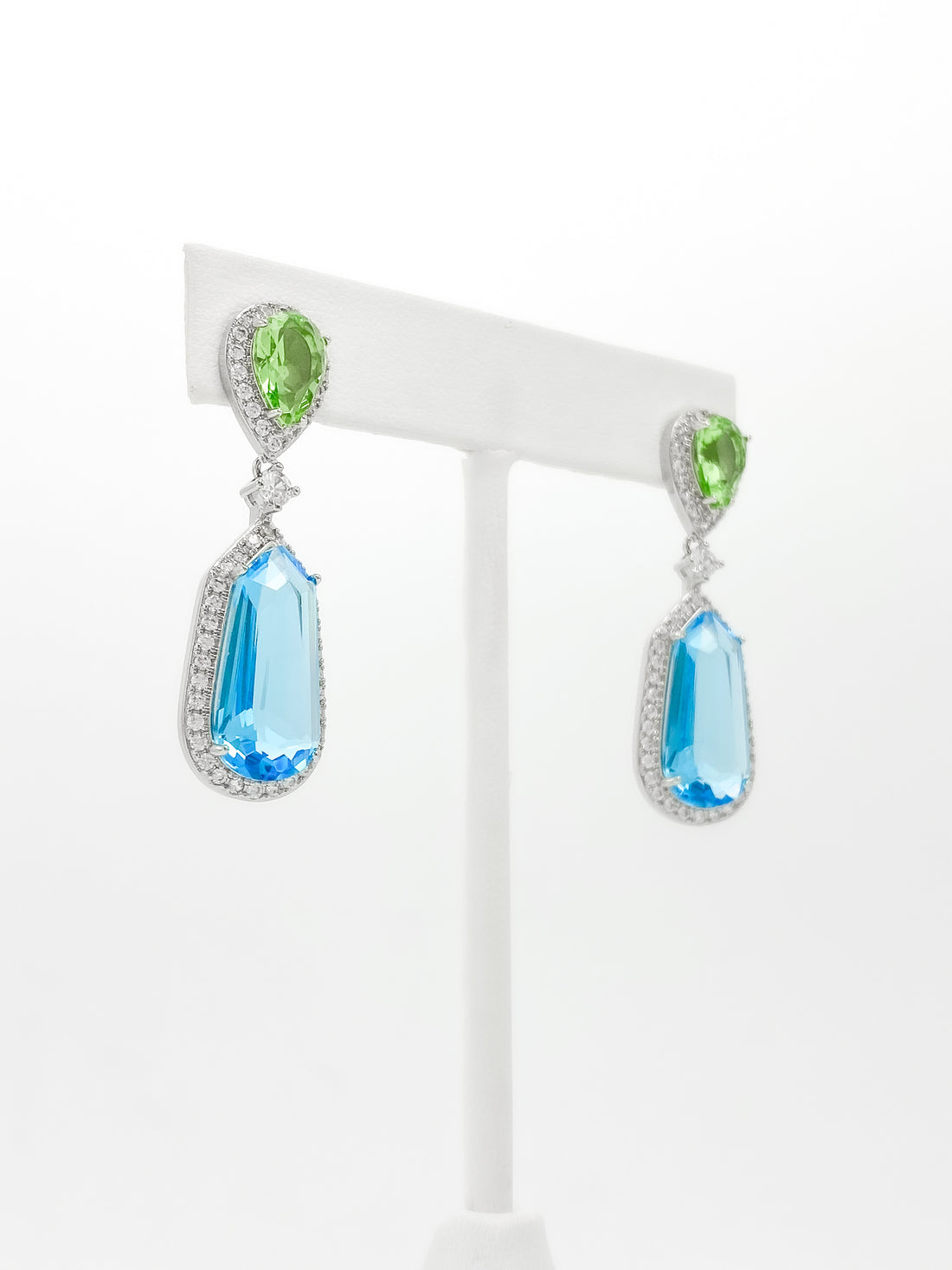 Aretes Péndulo Aqua