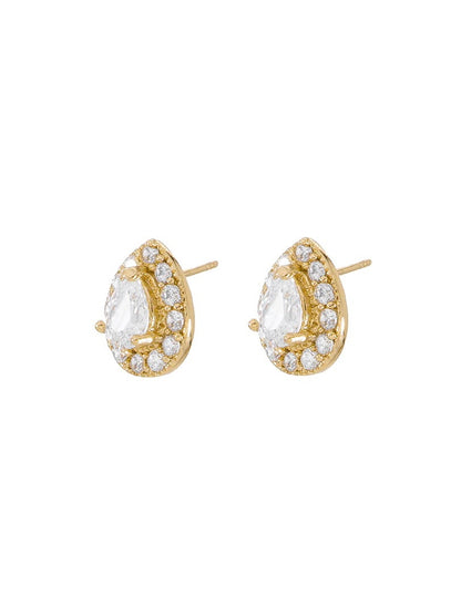 Aretes Gota Zirconia