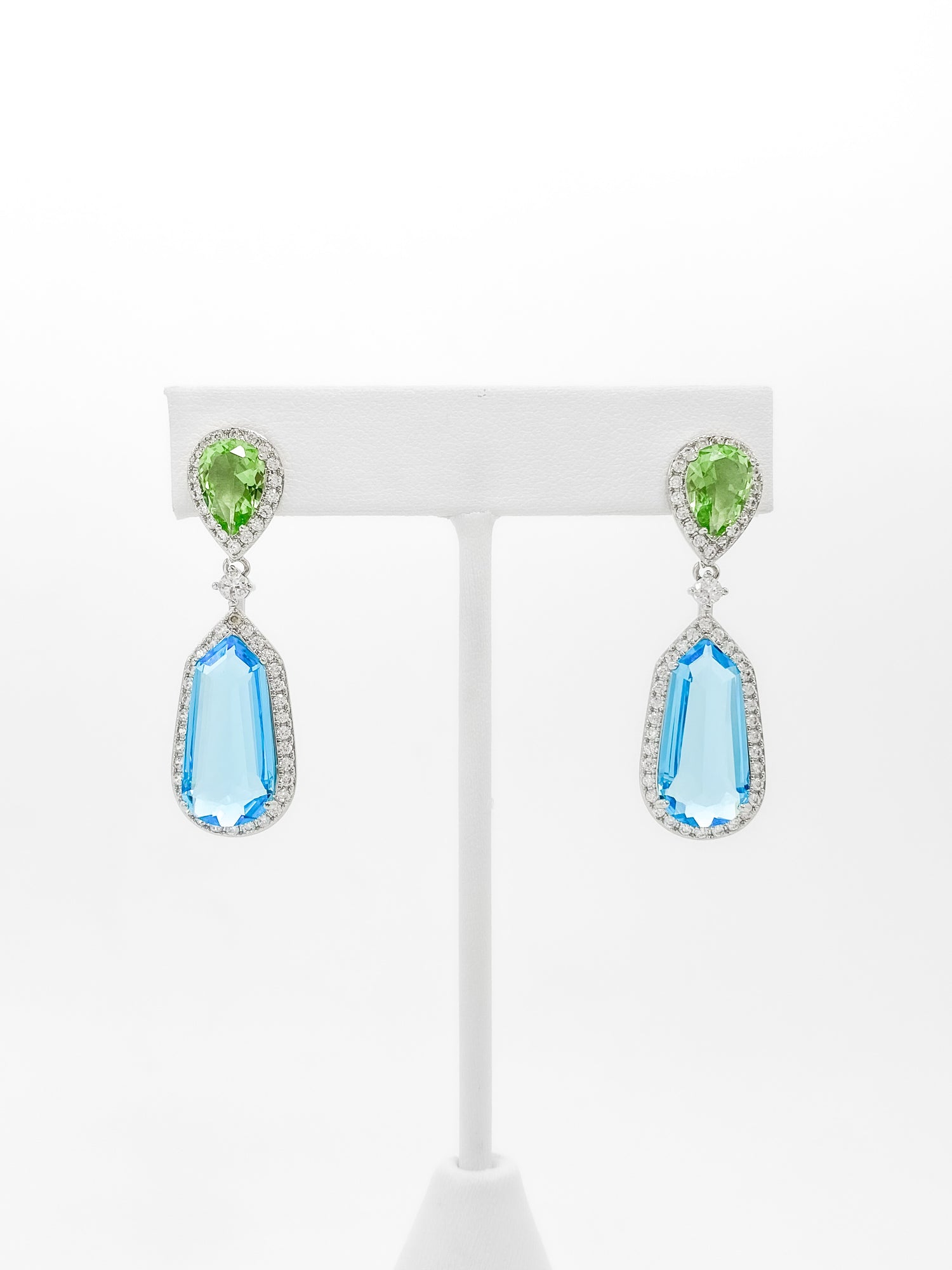 Aretes Péndulo Aqua
