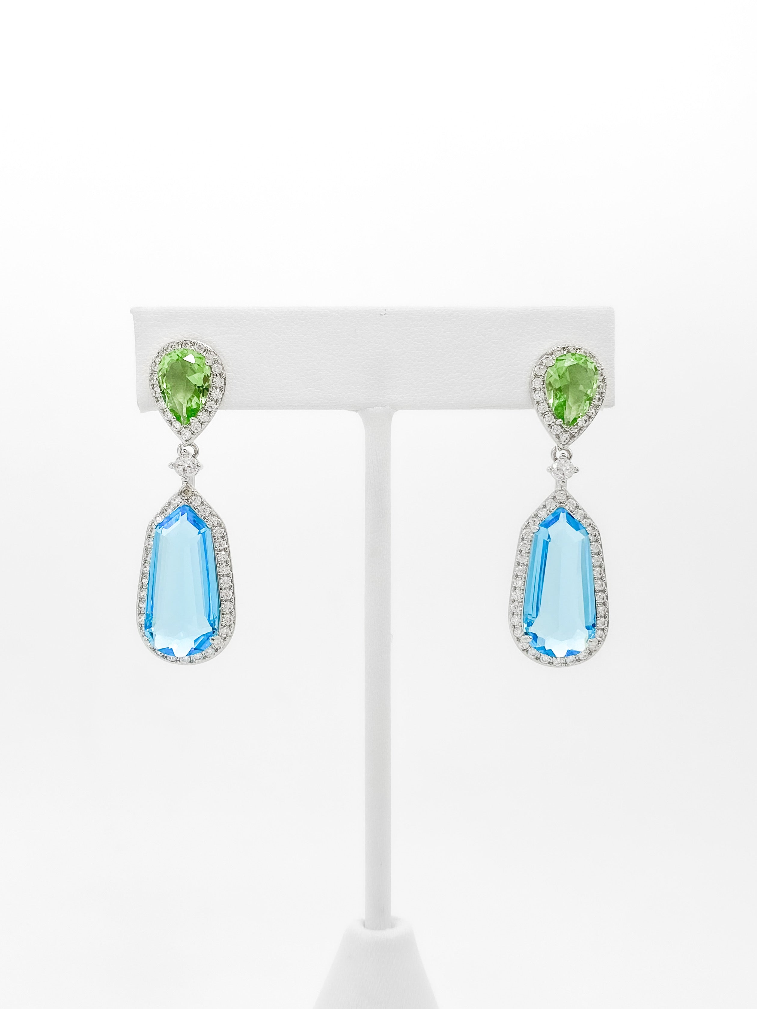 Aretes Péndulo Aqua