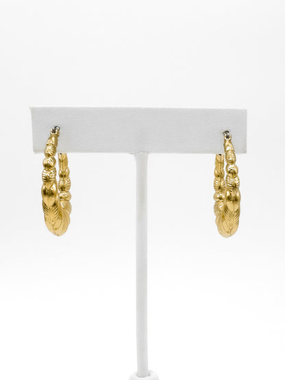 Arracadas Twist Textura
