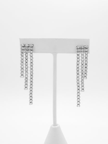 Aretes 3 Líneas - 2 colores